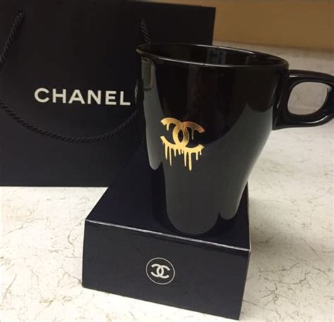 black chanel mug|chanel thermal cup.